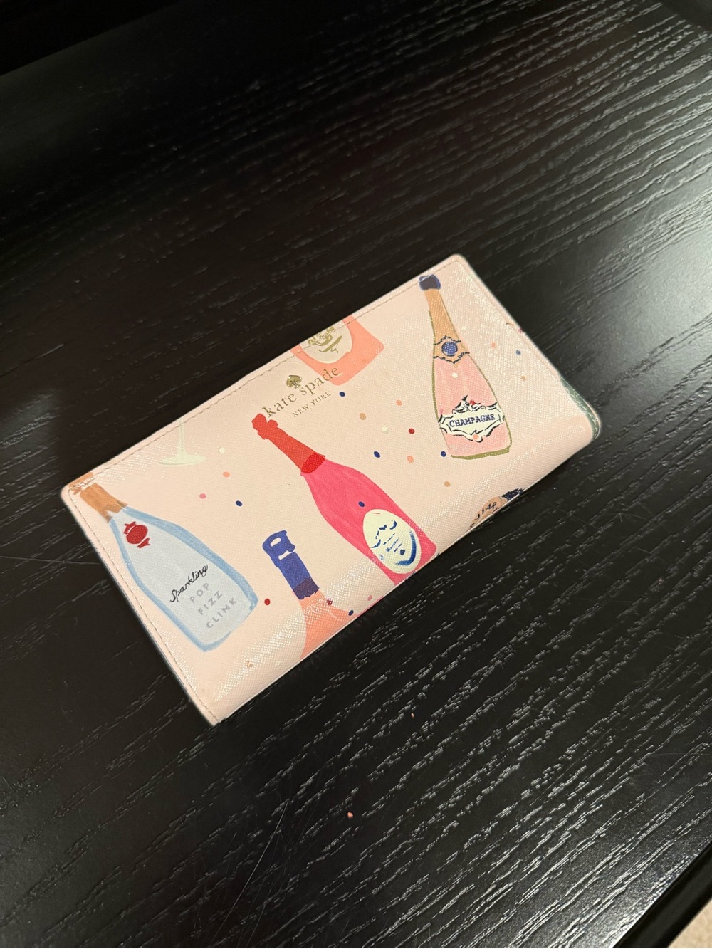 Kate Spade New York Laurel Way Neda Champagne Toss Wallet